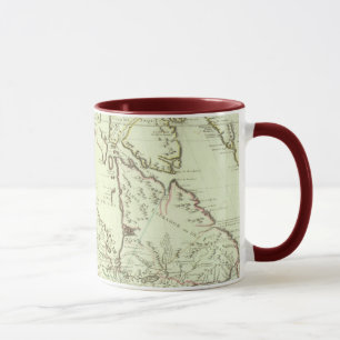 Karte von Kanada Tasse