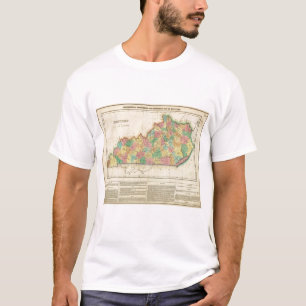 Karte von Kentucky T-Shirt