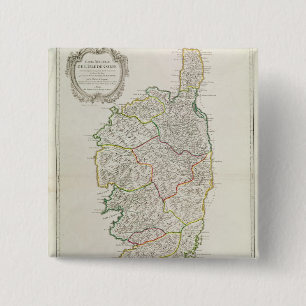 Karte von Korsika Button