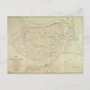 Karte von Kutch and Runn, Indien, 1854