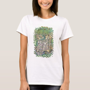 Karte von La Rochelle, von 'Civitates Orbis T-Shirt