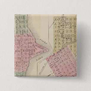 Karte von Lake City und Karte von Wabasha, Minneso Button