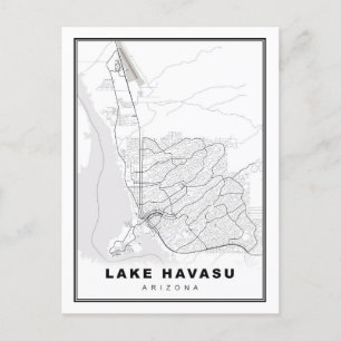 Karte von Lake Havasu City