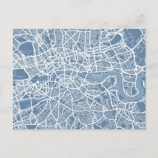 Karte von London (Vorderseite)