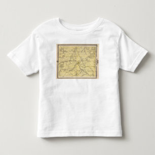 Karte von Lucas County, Staat von Iowa Kleinkind T-shirt