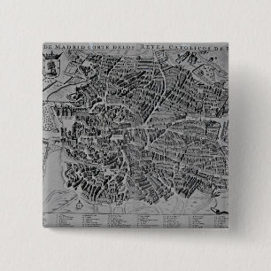 Karte von Madrid Button