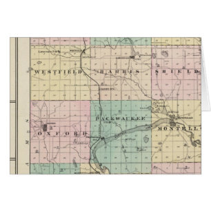 Karte von Marquette Landkreis & Westfield