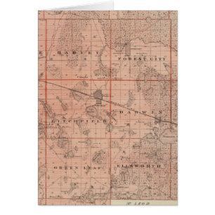 Karte von Meeker Landkreis, Minnesota
