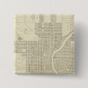 Karte von Milwaukee Button