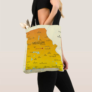 Karte von Missouri