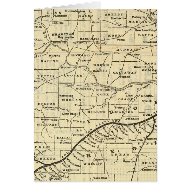 Karte von Missouri 2 (Vorne)
