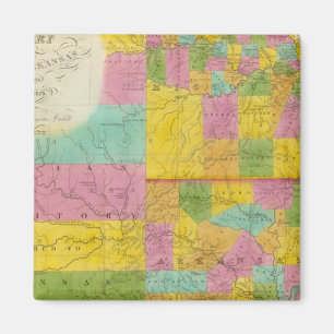 Karte von Missouri Magnet