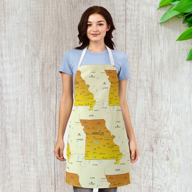 Karte von Missouri Schürze (Von Creator hochgeladen)