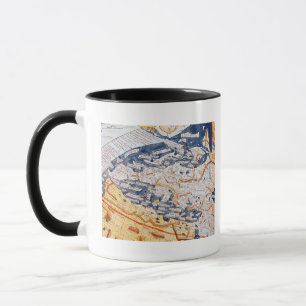 Karte von Mitteleuropa, 1486 Tasse