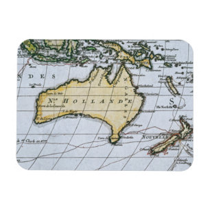 Karte von neuem Holland Magnet