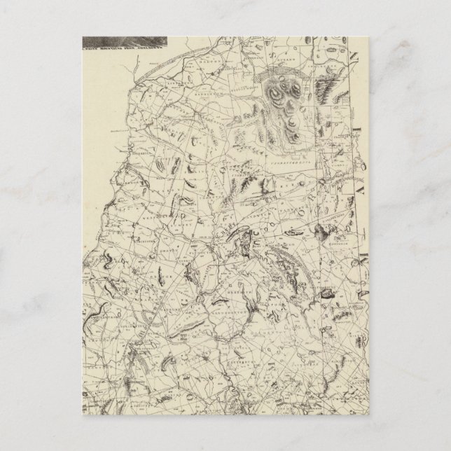 Karte von New Hampshire 1816 (Vorderseite)