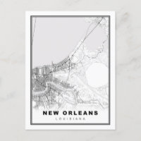 Karte von New Orleans
