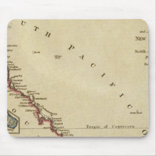 Karte von New South Wales Mousepad