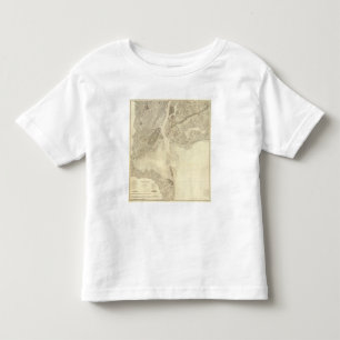 Karte von New- Yorkbucht und Hafen und Umgebung Kleinkind T-shirt