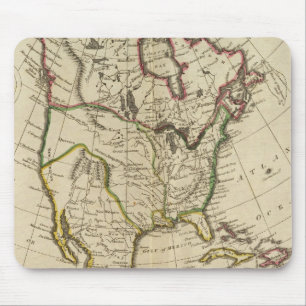 Karte von Nordamerika 2 Mousepad