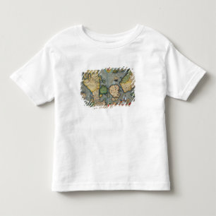 Karte von Nordeuropa, von 'Civitates Orbis Terr Kleinkind T-shirt