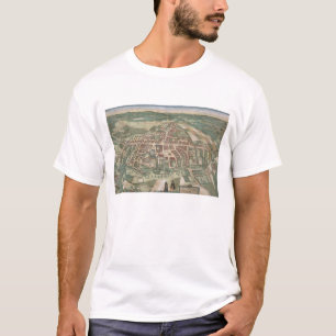 Karte von Odense, von "Civitates Orbis Terrarum" T-Shirt
