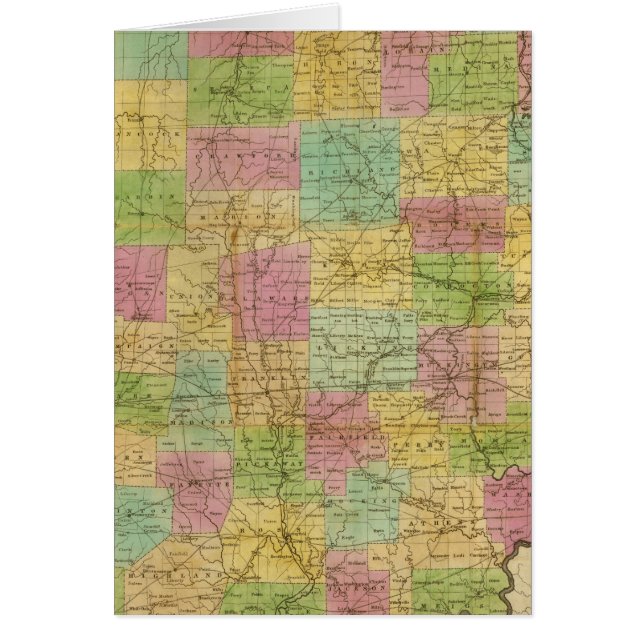 Karte von Ohio 2 (Vorne)