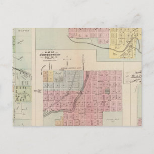 Karte von Owatonna, Karte von Mantorville, Minneso
