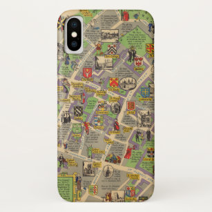 Karte von Oxford, England (britische Eisenbahnen) Case-Mate iPhone Hülle