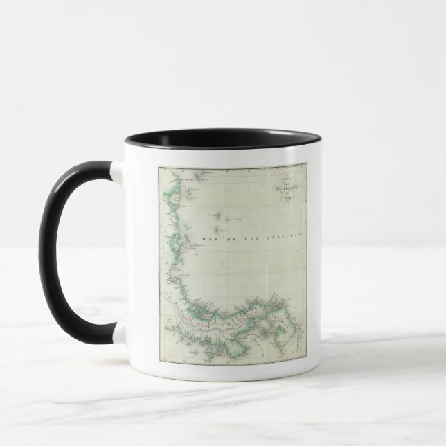Karte von Panama Tasse (Links)