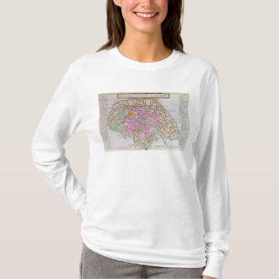 Karte von Paris, im Juni 1800 T-Shirt