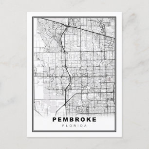 Karte von Pembroke Pines