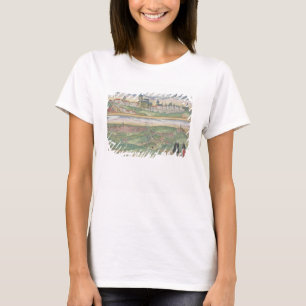 Karte von Prag, von "Civitates Orbis Terrarum" von T-Shirt