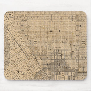 Karte von San Francisco Mousepad