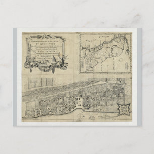 Karte von St. Augustine Florida (1764)