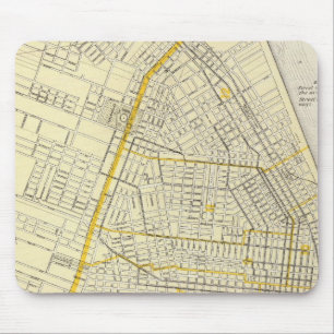 Karte von St. Louis City Mousepad