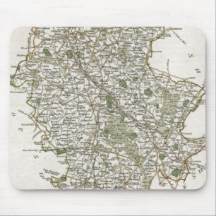 KARTE VON STAFFORDSHIRE, 1793 MOUSEPAD