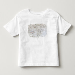 Karte von Südamerika Kleinkind T-shirt
