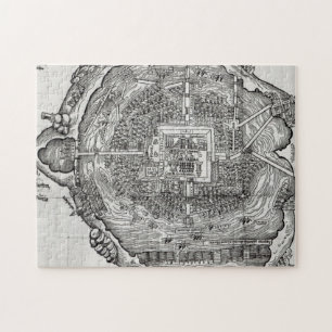 Karte von Tenochtitlan Puzzle