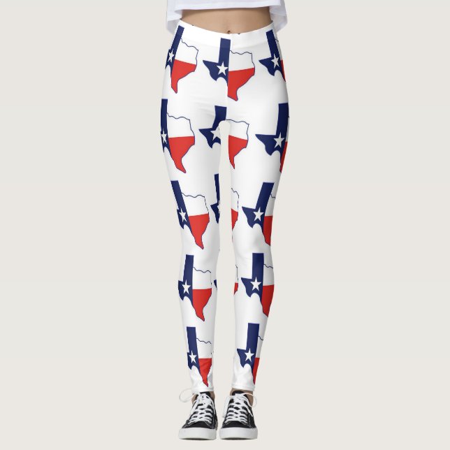 KARTE VON TEXAS LEGGINGS (Vorderseite)