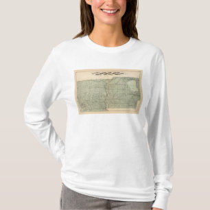 Karte von Todd, Morrison, Minnesota T-Shirt