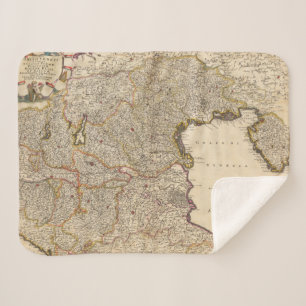 Karte von Venedig-Region, Italien Sherpadecke