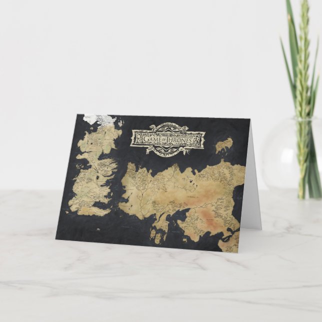 Karte von Westeros (Vorderseite)