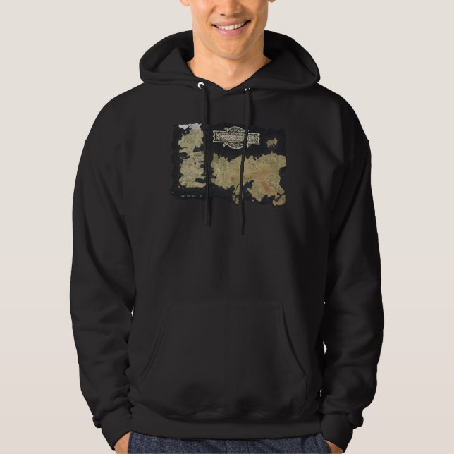 Karte von Westeros Hoodie (Vorderseite)