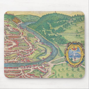 Karte von Wien Mousepad