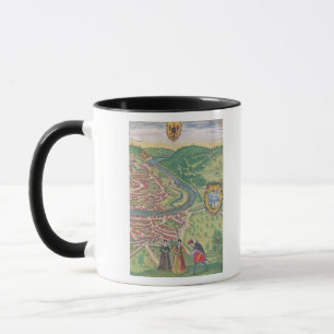 Karte von Wien Tasse