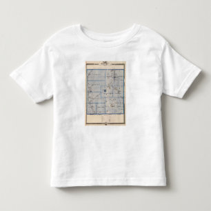 Karte von Wright County, Staat von Iowa Kleinkind T-shirt