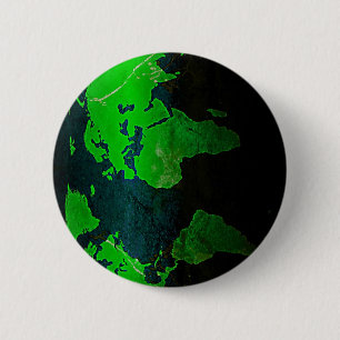 Karte World Digital Earth Geography Green Shine St Button
