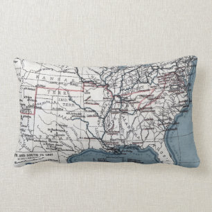 KARTE: ZIVILER KRIEG, 1861 LENDENKISSEN