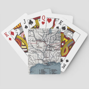 KARTE: ZIVILER KRIEG, 1861 SPIELKARTEN